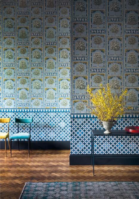 Moroccan Inspired Home New Cole Son Wallpaper Collection