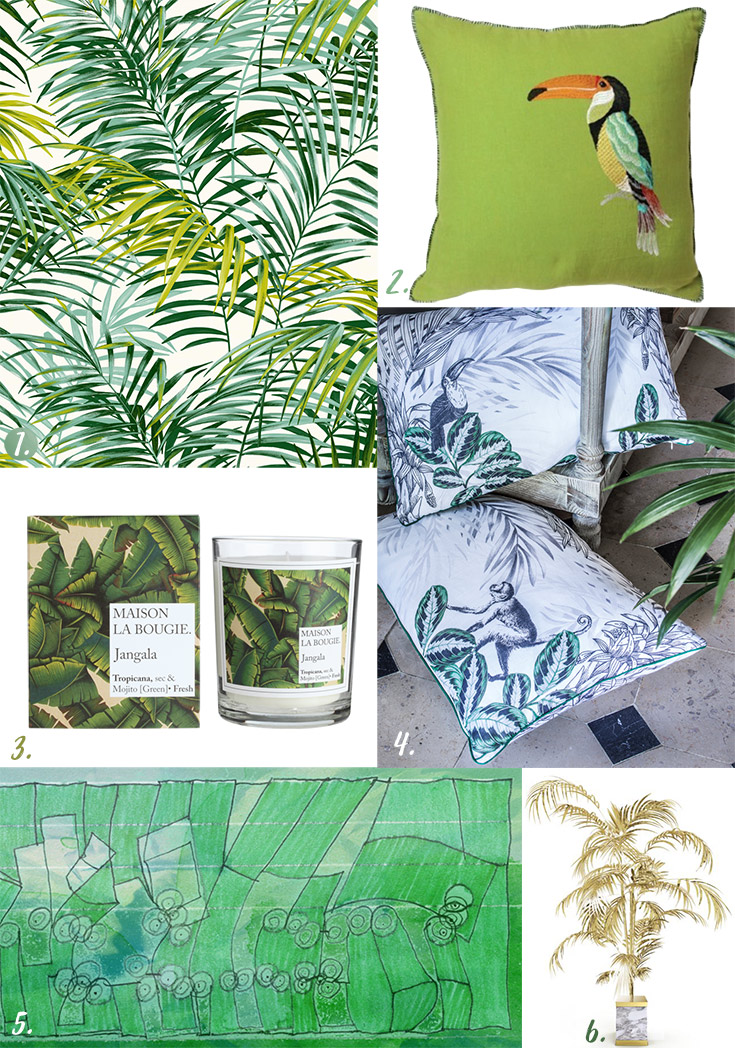 Refresh Your Interior With Greenery Objects + Moodboard
