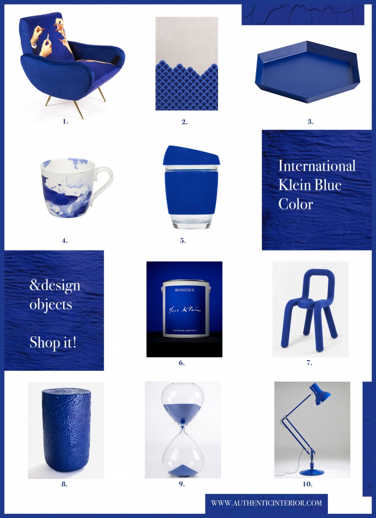 French Friday Powerful Yves Klein Blue Paint Color And Design