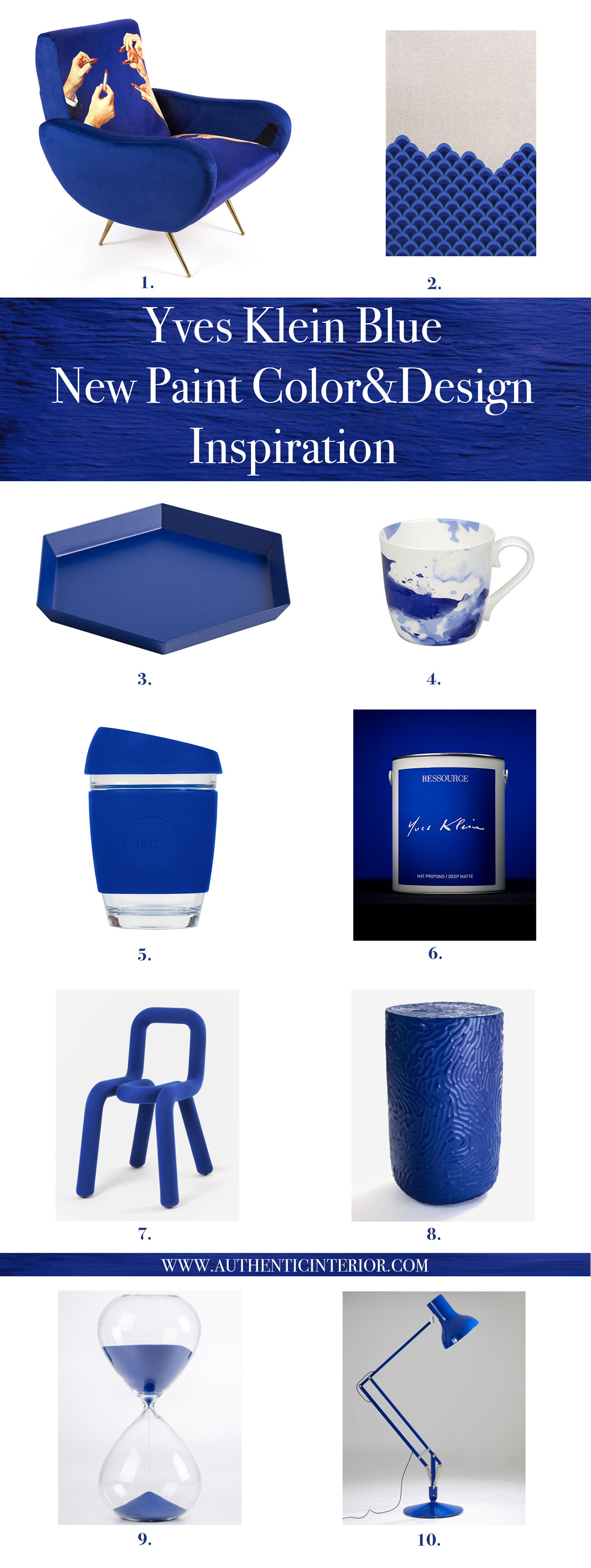 One, Two, Three, Four (Yves Klein)