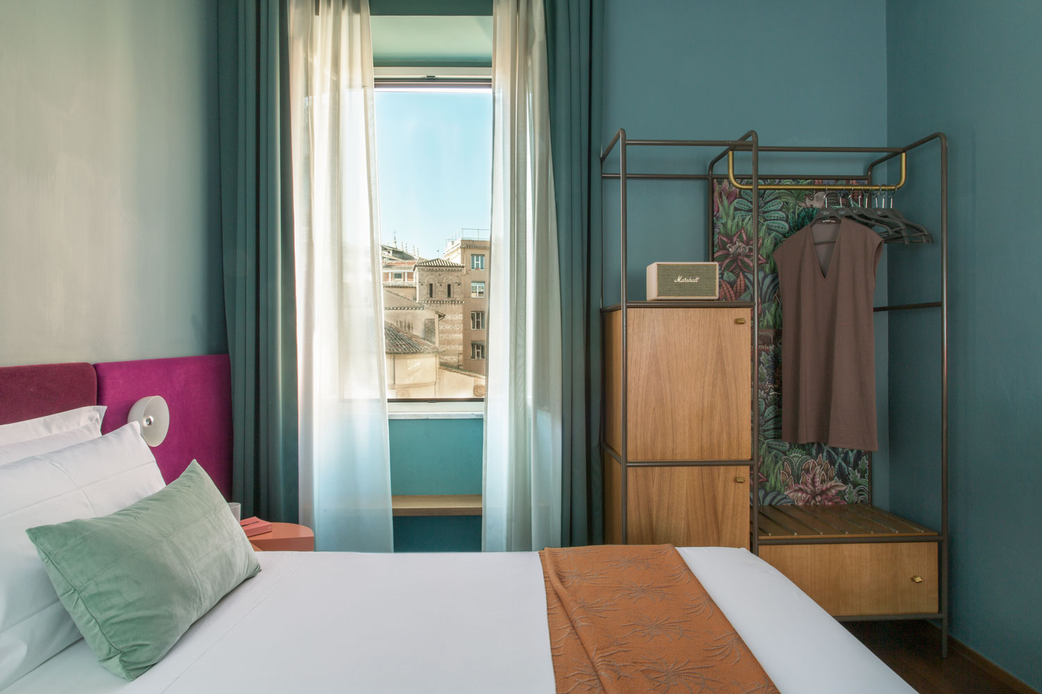Redefining Hospitality Design With This Vibrant Hotel In Rome - WWW.AUTHENTICINTERIOR.COM design studio & blog