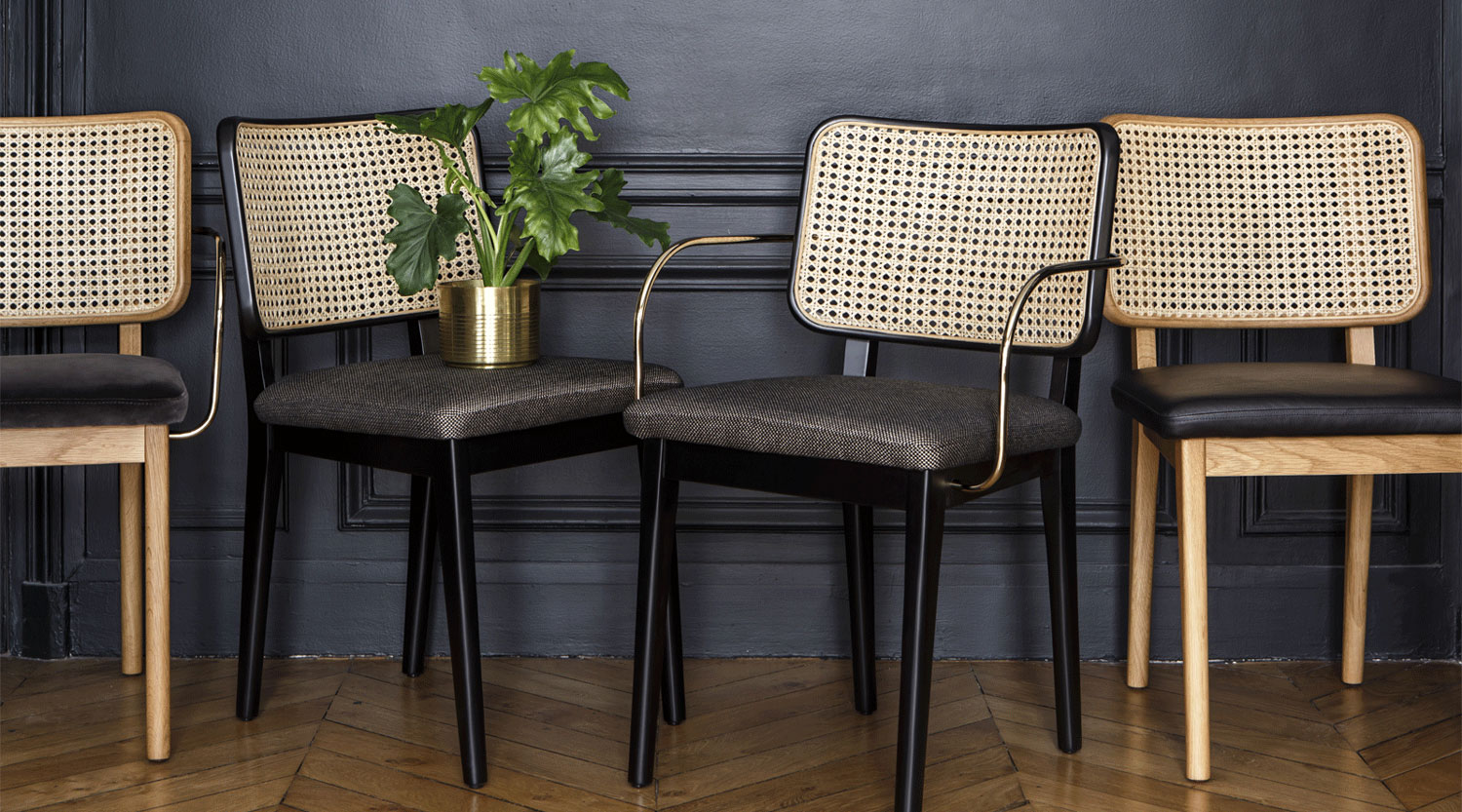 Vienna Straw Furniture - An Exciting Come Back To Modern Interior - WWW.AUTHENTICINTERIOR.COM design studio & blog