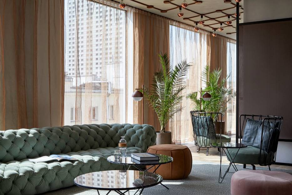 Broek salon verwerken Inspiring Design Stay In Modernist Puro Hotel Warsaw With Scenic Rooftop -  AUTHENTIC INTERIOR