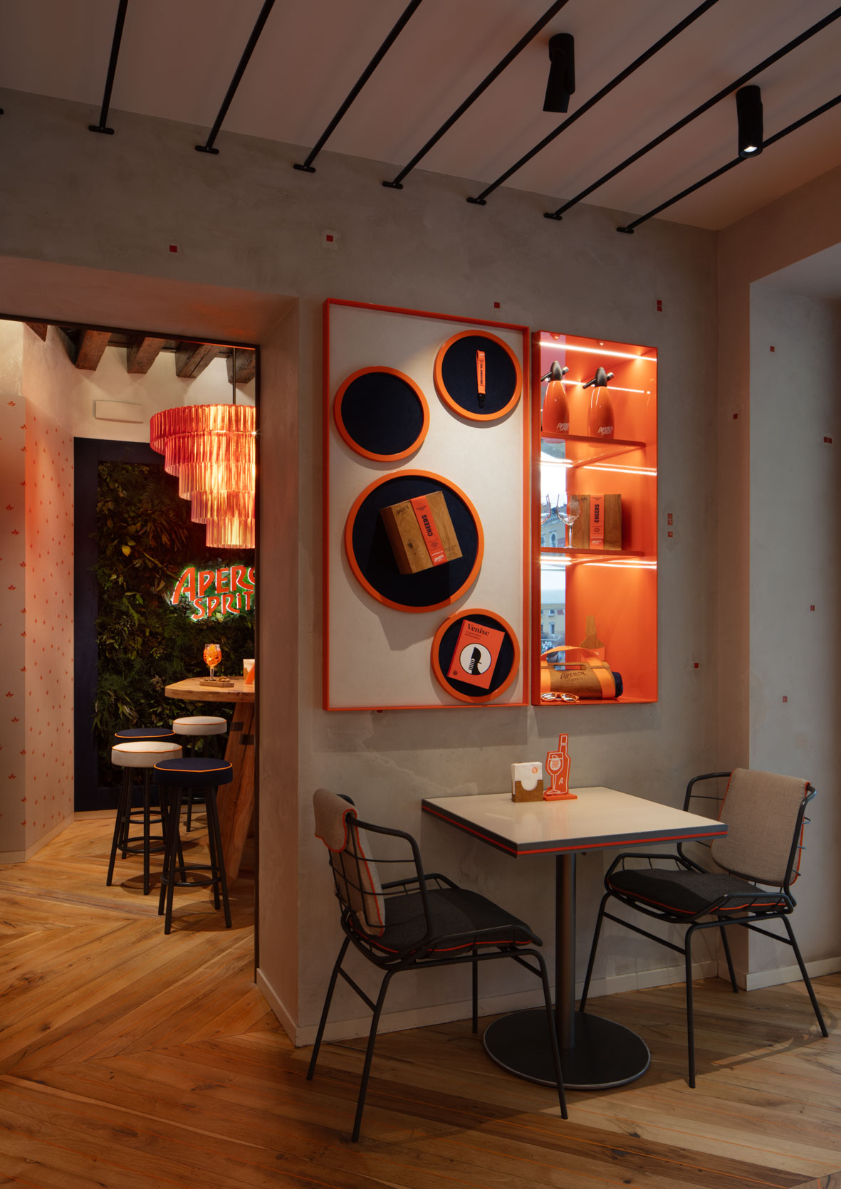 Aperitivo Renaissance in Venice, Italy: Terrazza Aperol by Vudafieri-Saverino Partners