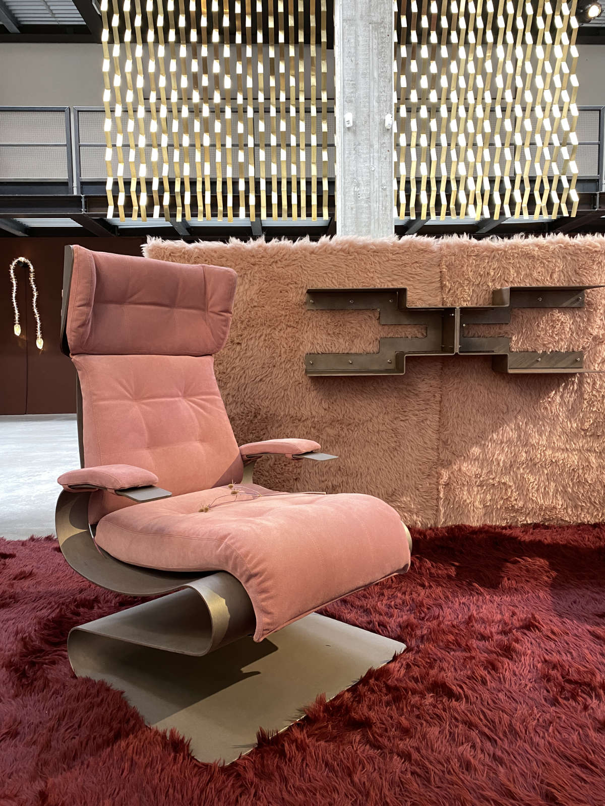 2025 interior design trends: Milan Design Week showcases chrome and stainless steel materials