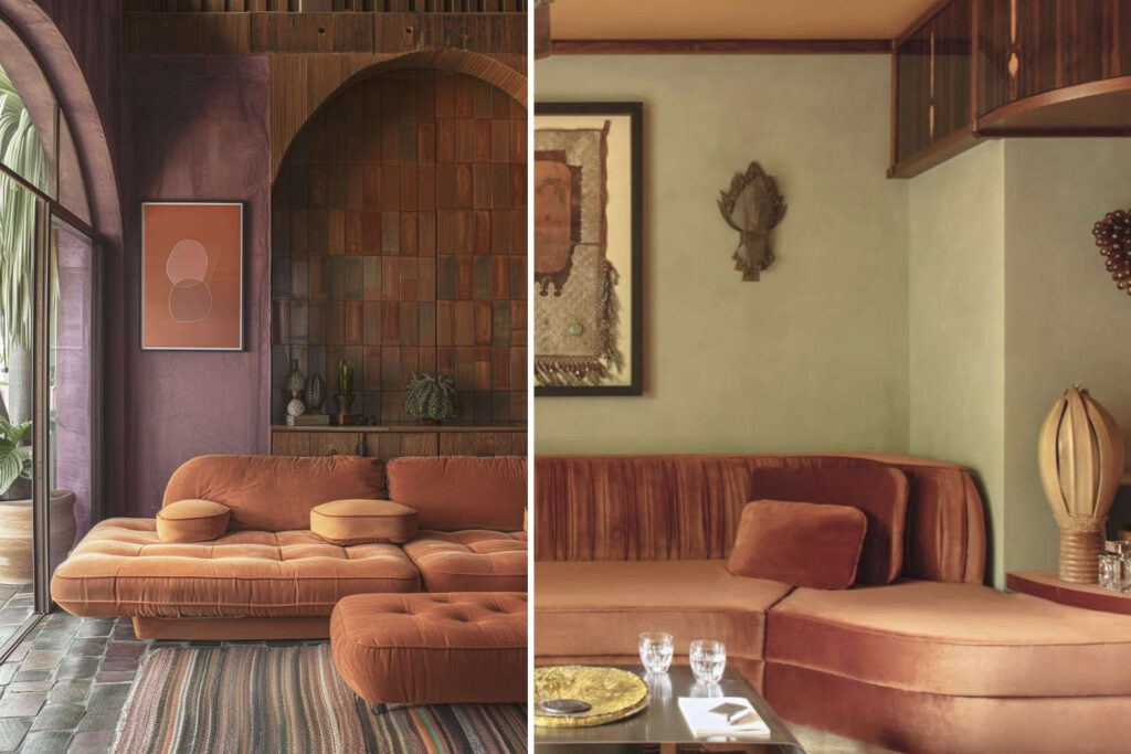 Amber Haze – warm golden hue from Interior Color Trends 2026 and Spring Summer 2026 palette, symbolizing light and comfort.